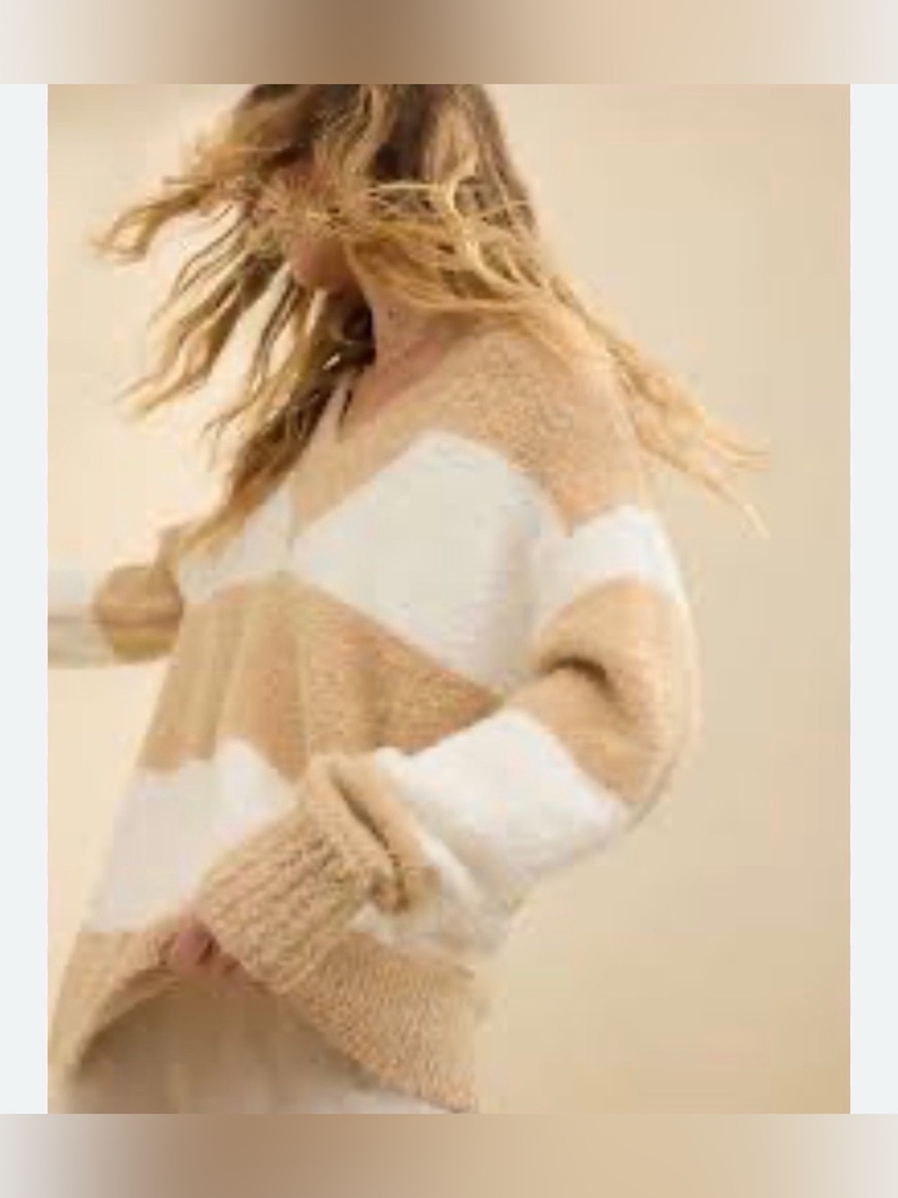 AERIE TEDDY PLUSH OVERSIZED SWEATER